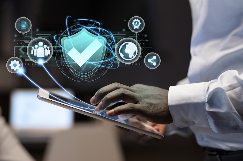 Zipping a folder to send securely by email on a laptop